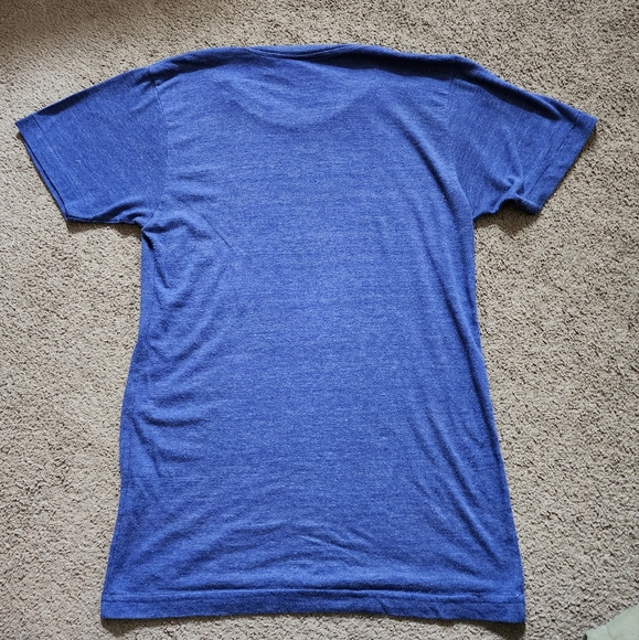 Blue/White Bud Light Tee, Unisex S - Picture 5 of 9